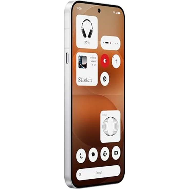 Nothing Phone (4a) Pro - 50MP Triple-Kamera, 140x Ultra-Zoom, 12GB RAM, 256GB Speicher, Metall-Unibody, 144Hz AMOLED, Glyph Bar, Silber – Bild 4