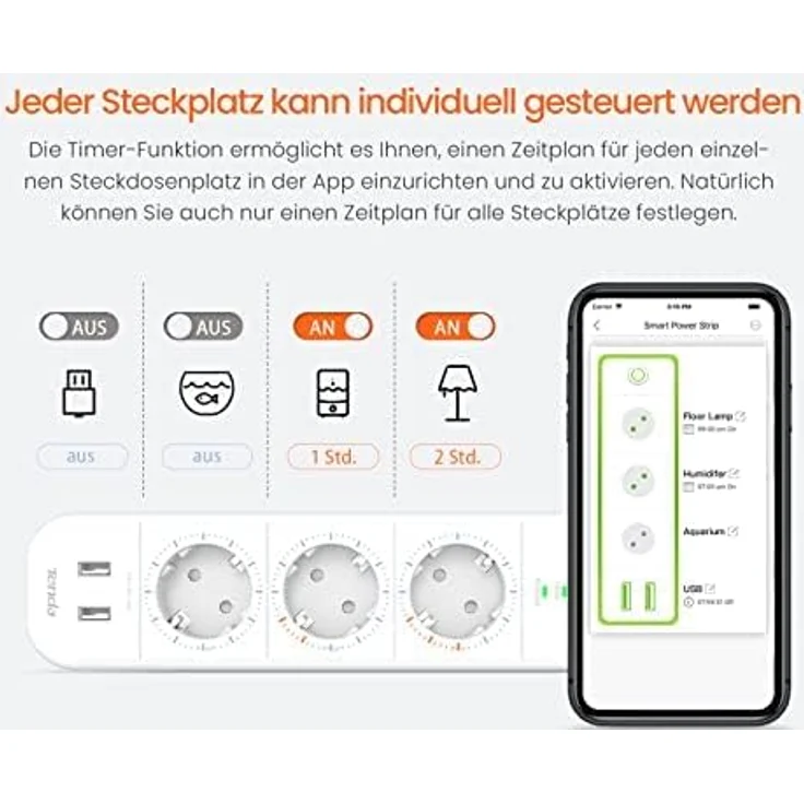 Tenda Beli SP15 Intelligente WLAN-Steckdose – Bild 6
