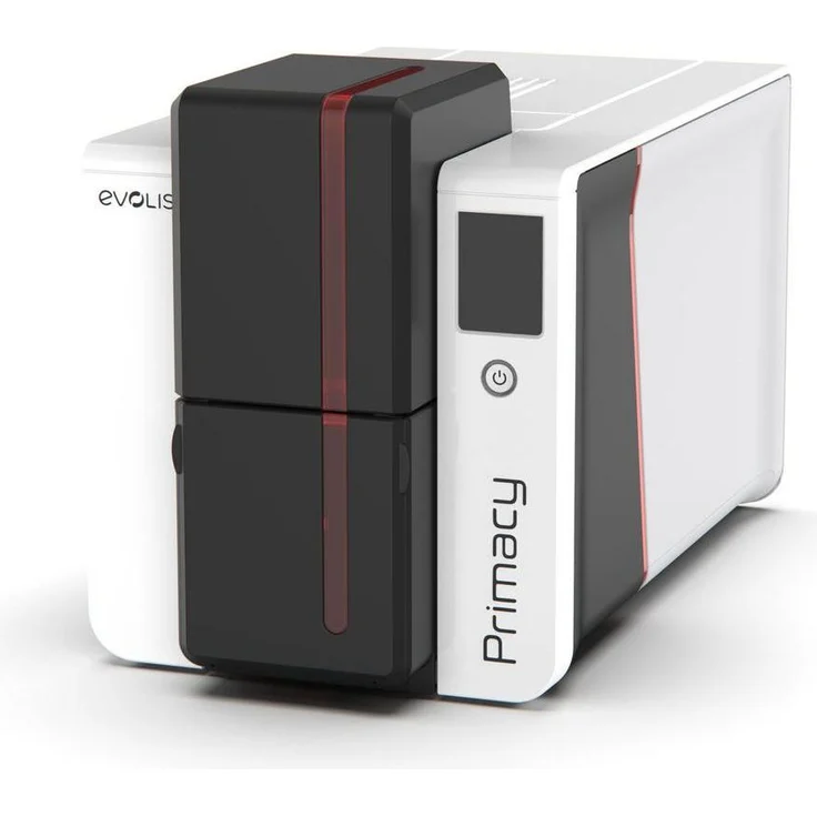 Evolis Primacy 2 LCD Simplex Expert, Etikettendrucker mit 300 dpi, Touchscreen und 300 Karten pro Stunde, Thermotransferdruck