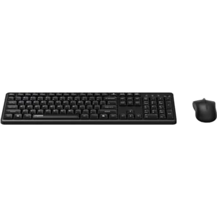 Rapoo 8150M, Kabelloses Bluetooth Tastatur und Maus Set, leise Full Size QWERTZ, dunkelgrau – Bild 2