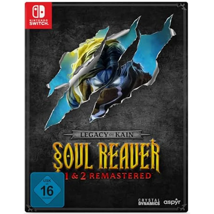 Aspyr Legacy of Kain: Soul Reaver 1 & 2 Remastered (Deluxe Edition), Nintendo Switch mit Steelbook, Artbook und Soundtrack – Bild 1