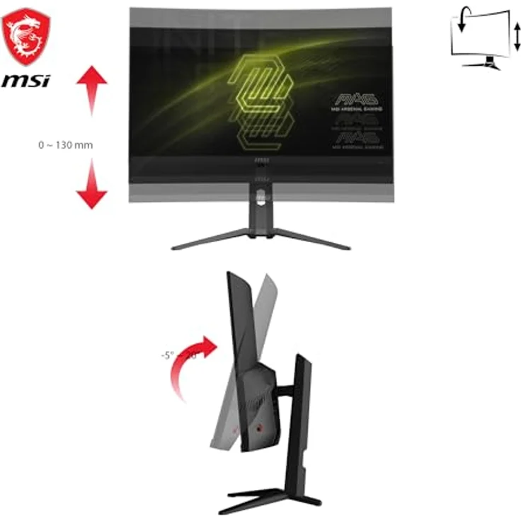 MSI MAG 321CUPDE, Office-Monitor mit hoher Auflösung und schnellem Reaktionszeit – Bild 6