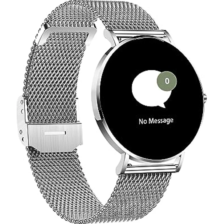 XCOAST SIONA 2 Damen Smartwatch (4,2 cm) 6,9mm hoch - iOS und Android Fitness Tracker AMOLED 21 Sportarten 200 watchfaces Blutsauerstoff Wasserdicht Puls Blutdruck 7 Tage Akku – Bild 5