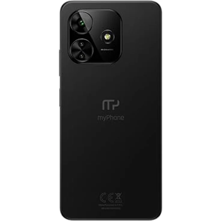 MP myPhone myPhone N23 Plus, AMOLED-Display, 120Hz-Refresh-Rate, 4G LTE, 6,7 Zoll, 8GB RAM, Android 14, 64mpx Dreifachkamera, 256GB Speicher, erweiterbar auf bis zu 1TB, 5000mAh + Hülle, Schwarz – Bild 2