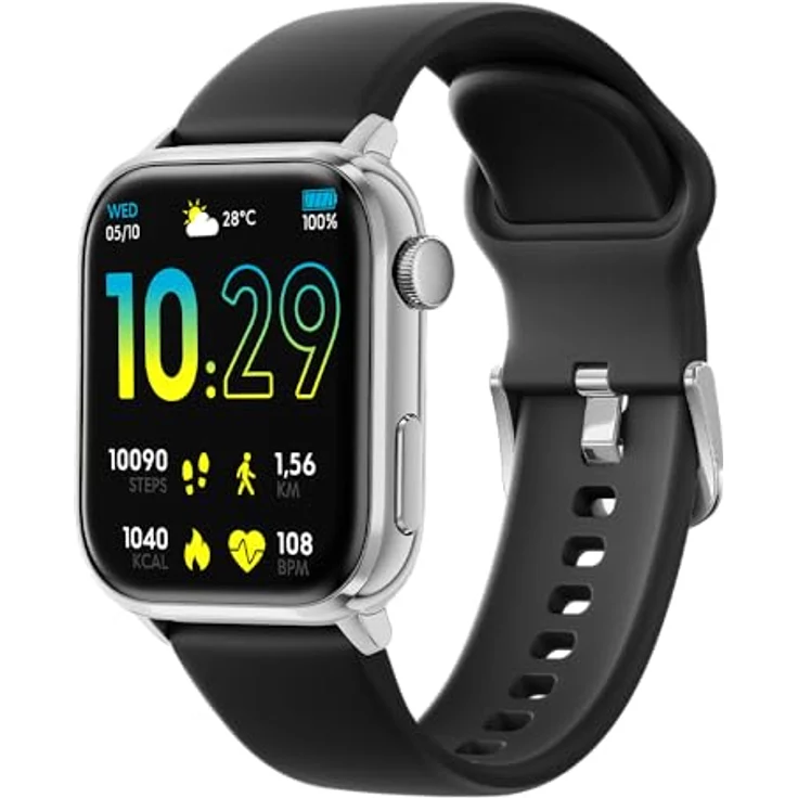 ICE Watch ICE smart 2.0 AMOLED Silver, Sportuhr + Smartwatch – Bild 2