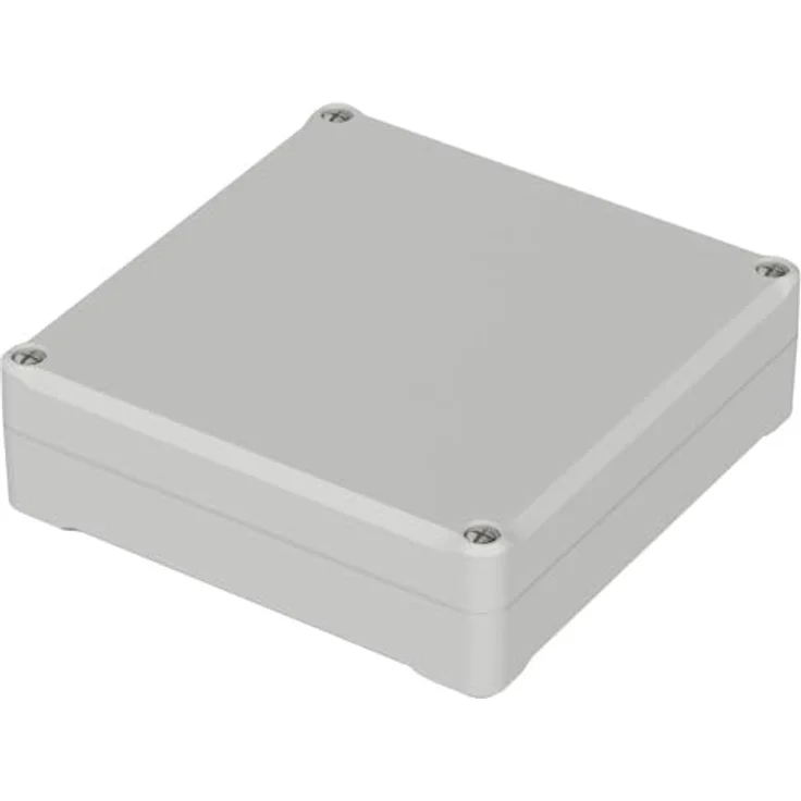 Bopla Universalgehäuse EUROMAS (ET 213), hellgrau, ABS, 122 x 120 x 37 mm, IP65 Schutzklasse – Bild 1