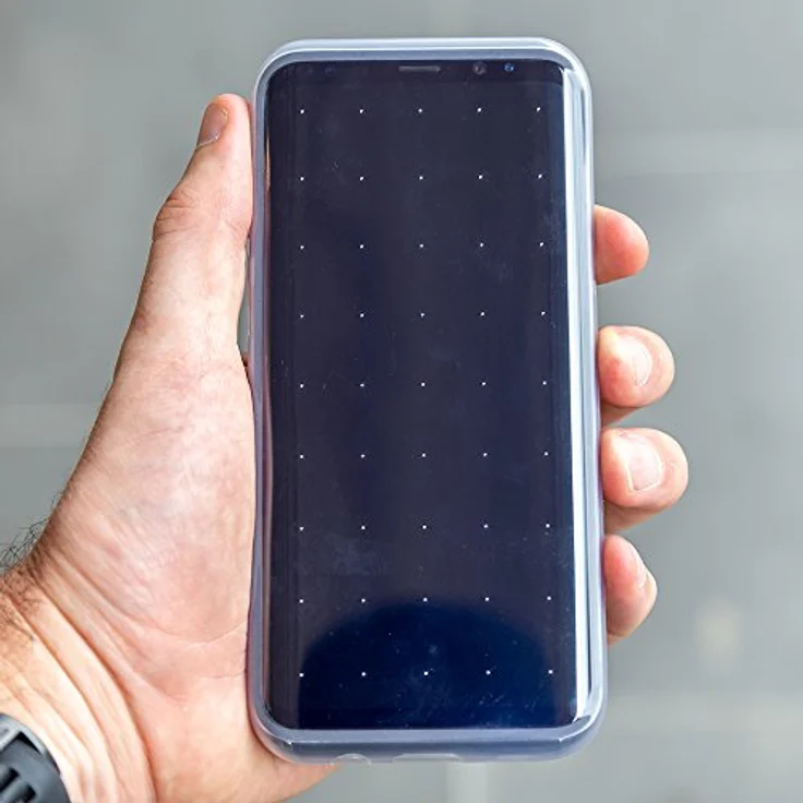 QUAD LOCK Poncho für Samsung Galaxy S20 Ultra, wetterfeste Schutzabdeckung aus transparentem TPU mit Fallschutz – Bild 4