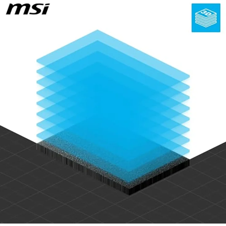 MSI SPATIUM M560 2 TB PCIe 5.0 NVMe M.2 SSD, bis zu 10.300 MB/s Leserate, 8.700 MB/s Schreibrate – Bild 4