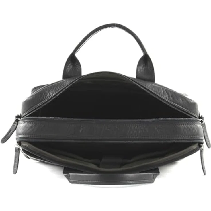 Strellson Hyde Park Aktentasche, Laptoptasche mit 2 Hauptfächern, schwarz, für A4-Unterlagen und Laptop bis 15.6 Zoll – Bild 6
