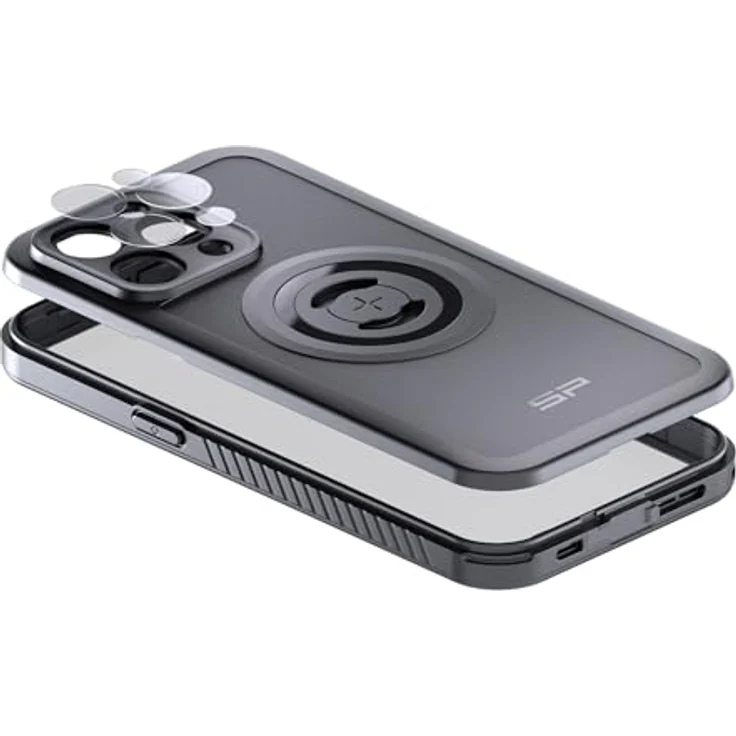 SP CONNECT Phone Case Xtreme kompatibel mit iPhone 14 Pro Max, Militärstandards zertifiziert, magnetische Befestigung, kabelloses Aufladen, MagSafe, robust und wasserdicht – Bild 5
