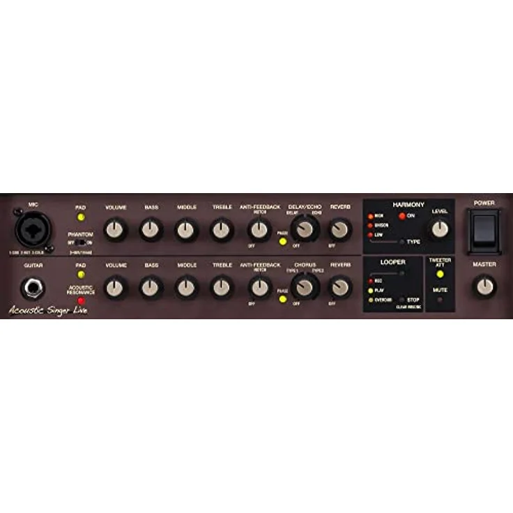 Boss by Roland Acoustic Singer Live Verstärker (Anzahl Kanäle: 2) 60 Watt Bi-Amp Design, Chorus- und Delay-Effekte – Bild 2
