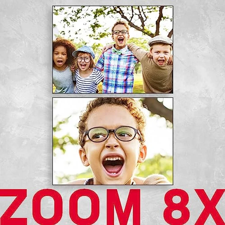 AgfaPhoto DC5500 digitale Kompaktkamera (8x Digit. Zoom, 5 MP, HD-ready), schwarz  – Bild 4