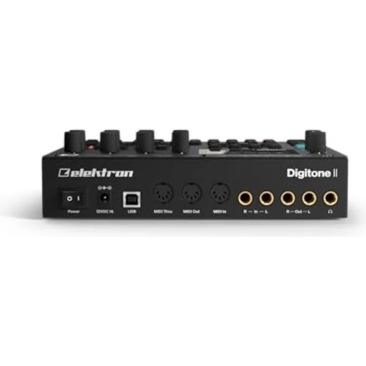 Elektron Digitone II, Digital Synthesizer mit 16 Stimmen, 4 Synthesemaschinen, 16 Spuren und vielfältigen Effekten – Bild 3