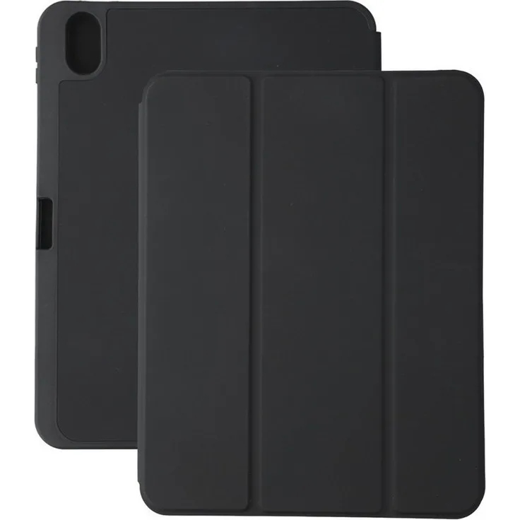 4smarts Folio Case Basic für Apple iPad 11" (2025)/10.9" (10.Gen), stoßfeste Tabletschutzhülle mit Wake-Up-Funktion und Pencil Halterung, grau