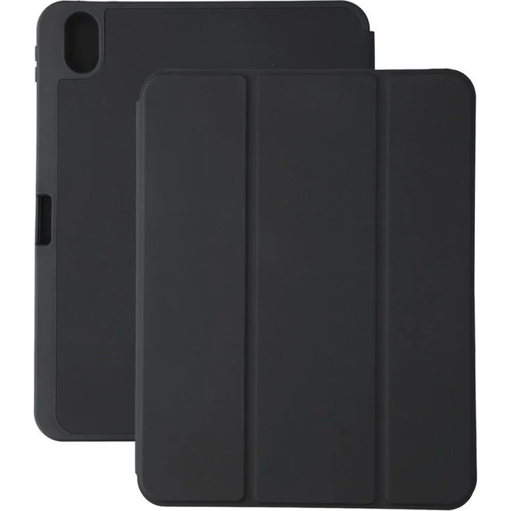 4smarts Folio Case Basic für Apple iPad 11" (2025)/10.9" (10.Gen), stoßfeste Tabletschutzhülle mit Wake-Up-Funktion und Pencil Halterung, grau