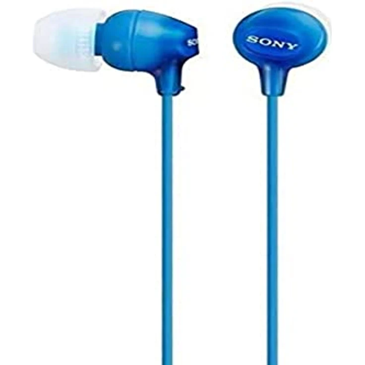 Sony Original In-Ear-Kopfhörer, Blau (ohne Mikrofon), 5 – Bild 1