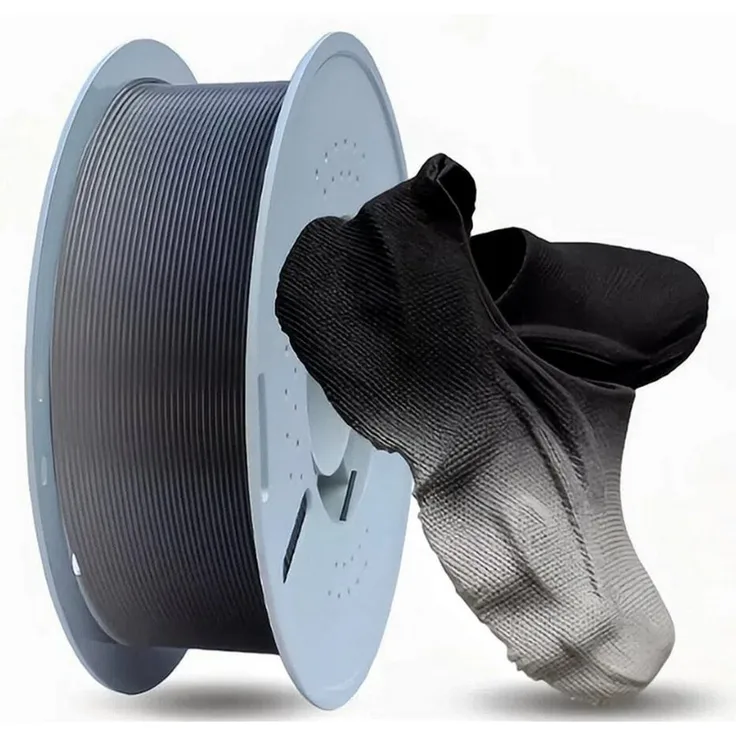 KINGROON TPU Filament 1,75mm 1KG mit Farbverlauf, flexibel und hochelastisch, für Handyhüllen und DIY-Projekte
