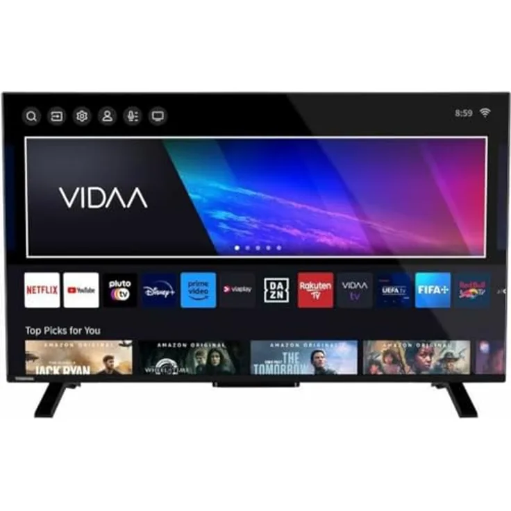 Toshiba 43UA2363DG, 43" Smart TV mit HDR10, Dolby Atmos und Chromecast, Schwarz