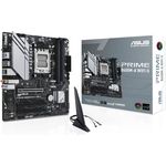 ASUS Prime B650M-A WIFI Gaming Mainboard Sockel AMD AM5 (Ryzen 7000, micro-ATX, DDR5 Speicher, PCIe 5.0, WiFi 6, BIOS Flashback, USB 3.2 Gen 2, Aura Sync)