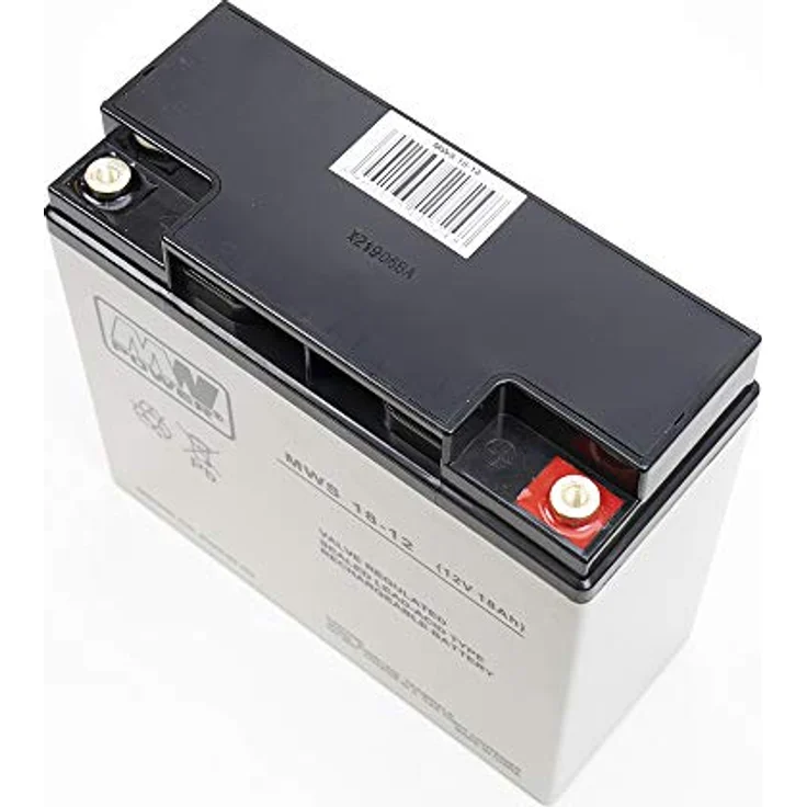 PNI PNI-ACC1812 Gel Batterie MW 18-12S 12V / 18Ah Grau/Schwarz – Bild 4