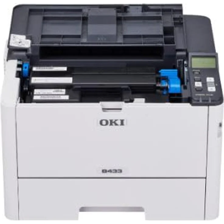 OKI B433dn Ethernet-Laserdrucker, S/W-LED-Technologie, automatischer Duplexdruck, 40 Seiten/Min, grau – Bild 5