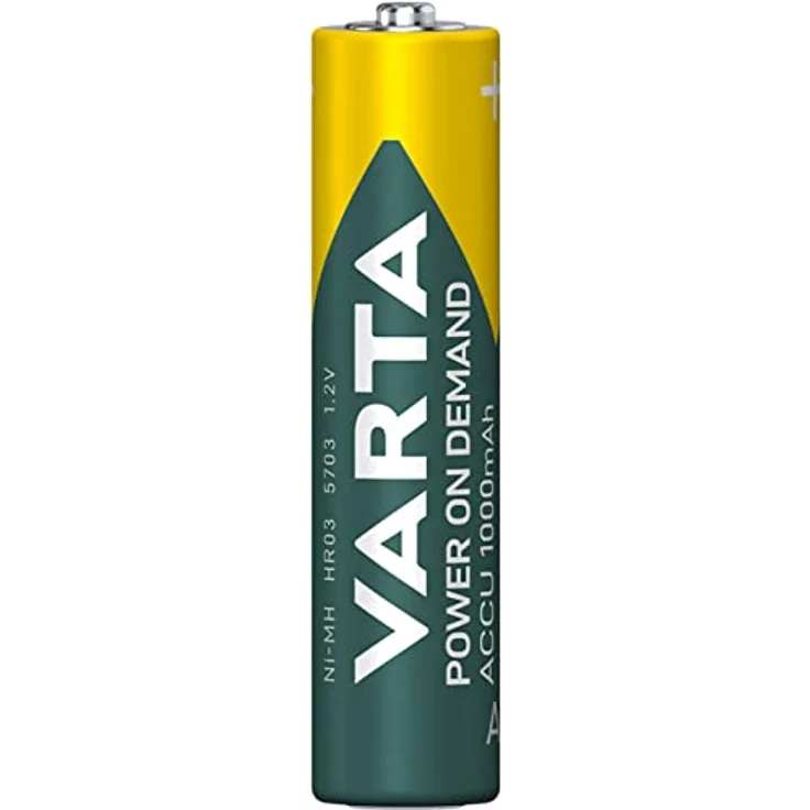 VARTA Batterien AAA, wiederaufladbar, 24 Stück, Akku, Power on Demand, 1000 mAh Ni-MH, vorgeladen, sofort einsatzbereit  – Bild 2
