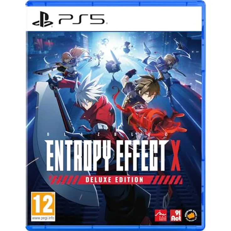PM Studios BlazBlue Entropy Effect X Deluxe Edition - PS5, physische Edition mit zwei Charakter-Paletten-Sets und Original-Soundtrack