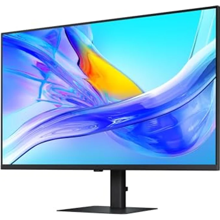 Samsung 37 Zoll ViewFinity S8 S80UD, 4K UHD PC-Monitor mit HDR10, USB-C, LAN, ergonomischem Easy Setup-Ständer, Eye Saver Mode, Flicker Free, LS37D804UAUXEN – Bild 3