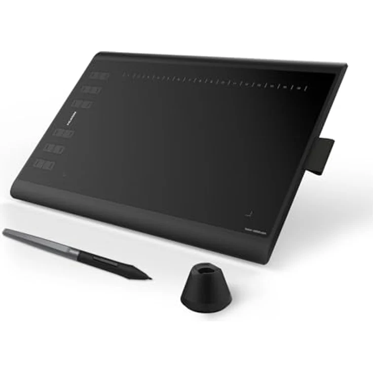 HUION Inspiroy H1060P Grafiktablett, 10x6.25 Zoll, batteriefreier Stift, 12 Hotkeys, Android-kompatibel – Bild 1