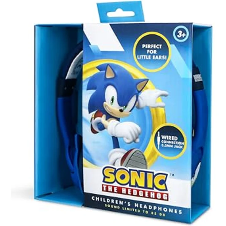 OTL Technologies Sonic The Hedgehog 3D Kopfhörer für Kinder, Blau, Weiß – Bild 4