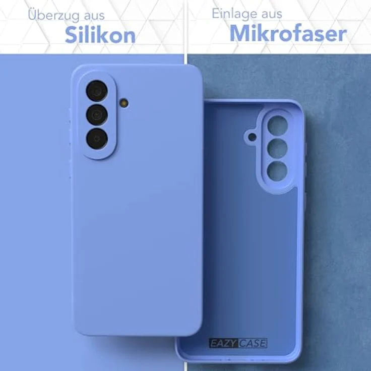 EAZY CASE Silikonhülle für Galaxy A37 - Stoßfeste ultramarine TPU Schutzhülle mit Kameraschutz, dünn und rutschfest – Bild 3