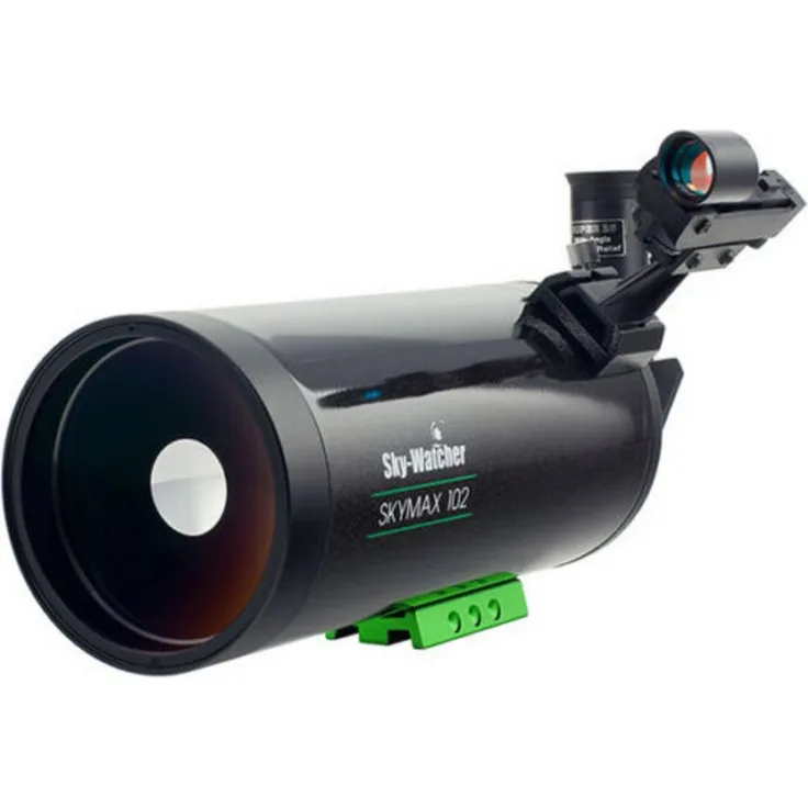 Skywatcher Maksutov Teleskop MC 102/1300 SkyMax-102T OTA, kompaktes Reise-Teleskop mit 102 mm Öffnung und 1300 mm Brennweite