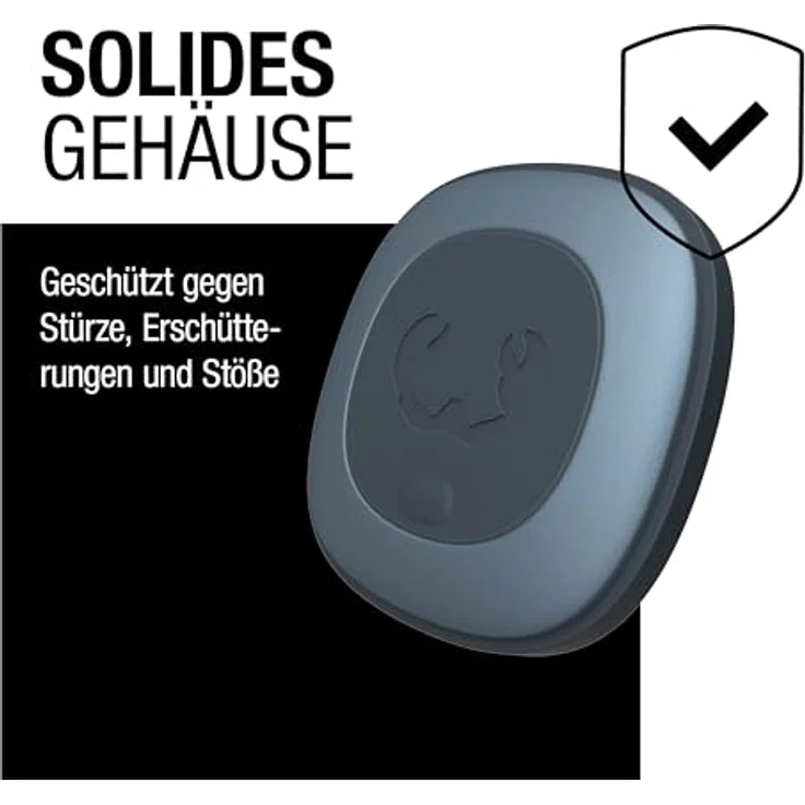 Fresh 'n Rebel Smart Finder - Funktioniert mit Apple Wo Ist? (IOS), Schlüsselfinder mit Lautsprecher, Smart Tag, IP67 Staub- und wasserdicht, 3-Pack (Silky Sand, Dive Blue, Safari Red) – Bild 4
