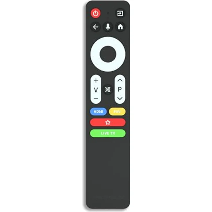 Thomson RC112AS, Simple Remote für alle Thomson TVs, Bluetooth mit Drucktasten – Bild 1