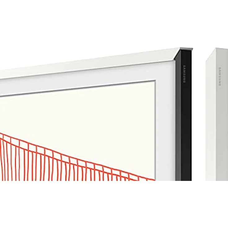 Samsung The Frame Rahmen 55 Zoll (VG-SCFA55WTBXC), moderner Bilderrahmen in Weiß mit ultraschlankem Design und austauschbaren magnetischen Rahmen – Bild 1