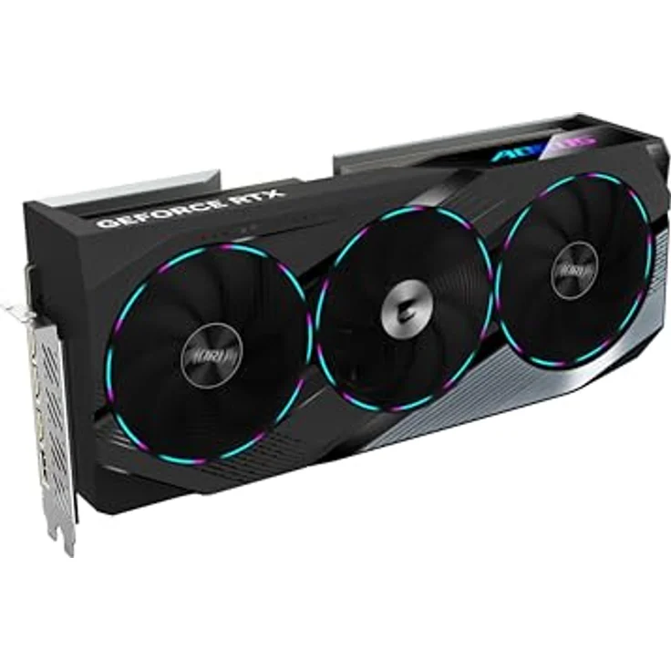 Gigabyte AORUS GeForce RTX 4070 SUPER MASTER 12G Grafikkarte, Next-Gen-Grafikkarte – Bild 3