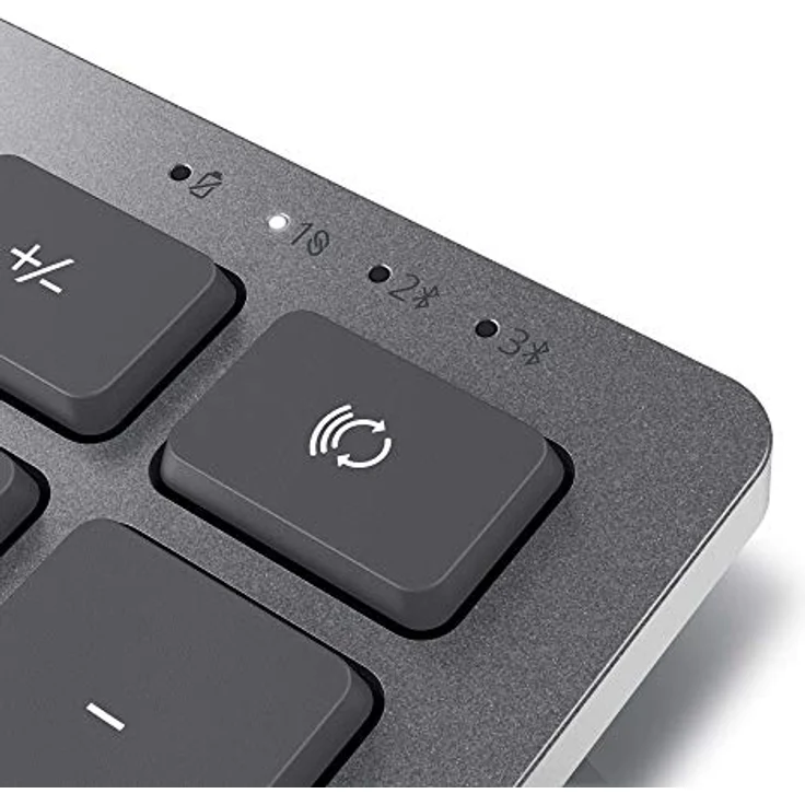 Dell KM7120W Kabelloses Bluetooth-Tastatur- und Maus-Set mit Mehreren Geräten, italienisches QWERTY, Titangrau – Bild 5