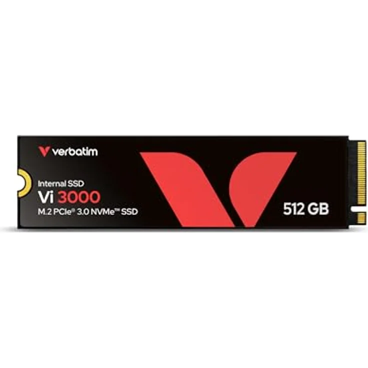 Verbatim SSD 512GB Vi3000 PCIe NVMe M.2 – Bild 2