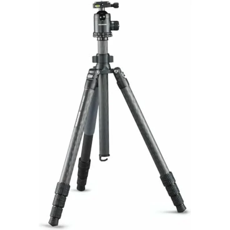 Cullmann CARVAO 832MC Dreibein Stativ, Schwarz, Höhe offen bis 180 cm – Bild 2