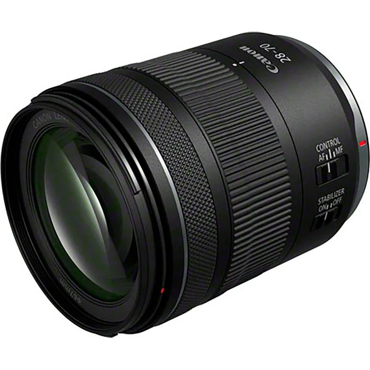 Canon RF 28-70mm F2,8 IS STM Zoomobjektiv, lichtstark und kompakt, ideal für Vollformat-Bildkreis
