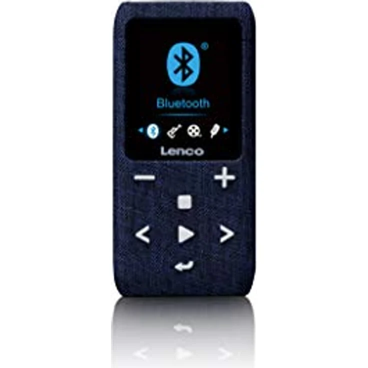 Lenco Xemio-861 - Bluetooth MP3 Player - 8GB Micro-SD Karte - Bluetooth - FM-Radio - Sprachmemo Funktion - 1,8“ TFT Display - E-book Funktion - bis zu 64GB Speicherplatz - Grau – Bild 2