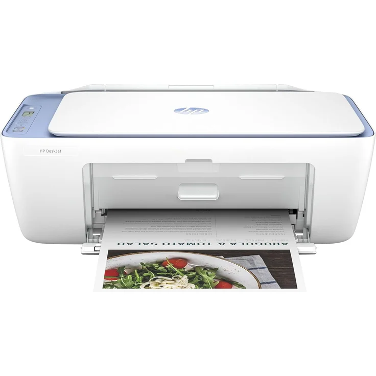 HP DeskJet 2822e, Wireless All-in-One Drucker, Kopierer, Scanner, Thermal Inkjet, Farbdruck bis 4800 x 1200 DPI, A4, Blau