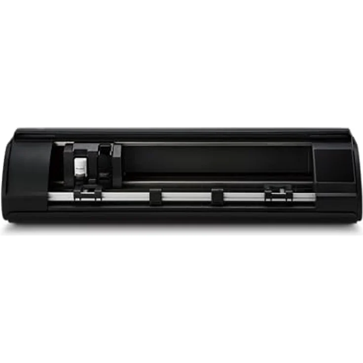 Silhouette CAMEO 5, 12' Schneideplotter in Schwarz, 30,5 cm mit zwei Werkzeugköpfen und neuem Automatikmesser – Bild 1