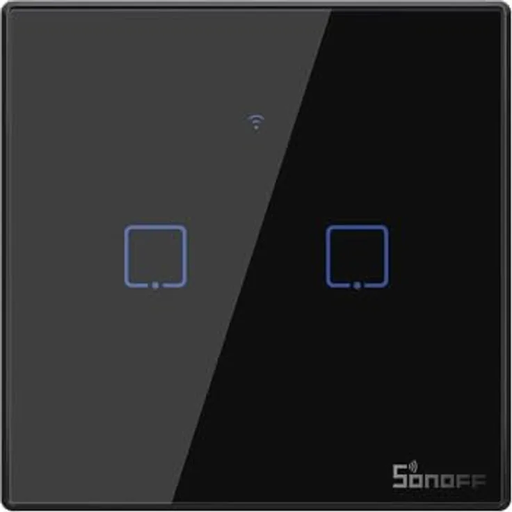 Sonoff Smart Switch WiFi + RF 433 T3 EU TX (2-Kanal) - Smart Home Schalter mit WiFi und RF 433, 2-Kanal, EU Version