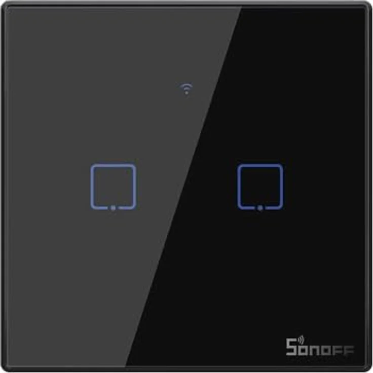 Sonoff Smart Switch WiFi + RF 433 T3 EU TX (2-Kanal) - Smart Home Schalter mit WiFi und RF 433, 2-Kanal, EU Version – Bild 1