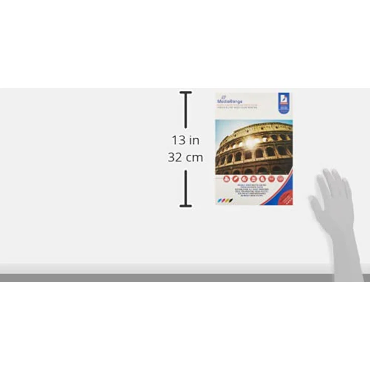 MediaRange DIN A4 Fotopapier für Tintenstrahldrucker, beidseitig matt, 200g, 50 Blatt - Preisvergleich – Bild 5