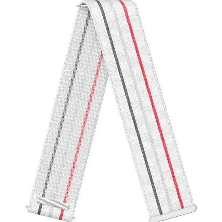Coros PACE 3 Nylon Band - Baltas - Uhrenarmband, Weiss, Large (22 mm), einfach austauschbar ohne Werkzeug