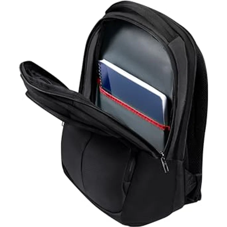 Samsonite Guardit 3.0, Laptoprucksack für 15.6 Zoll Laptops, 22.5 L, schwarz, wasserabweisend mit 3D-Mesh-Rückenpanel und Recyclingmaterial – Bild 5