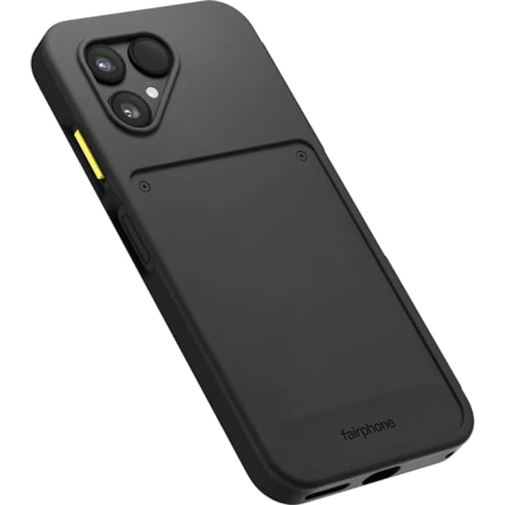 Fairphone Flip Case (Gen. 6), Smartphone Hülle mit aufklappbarem Design, Schwarz – Bild 2