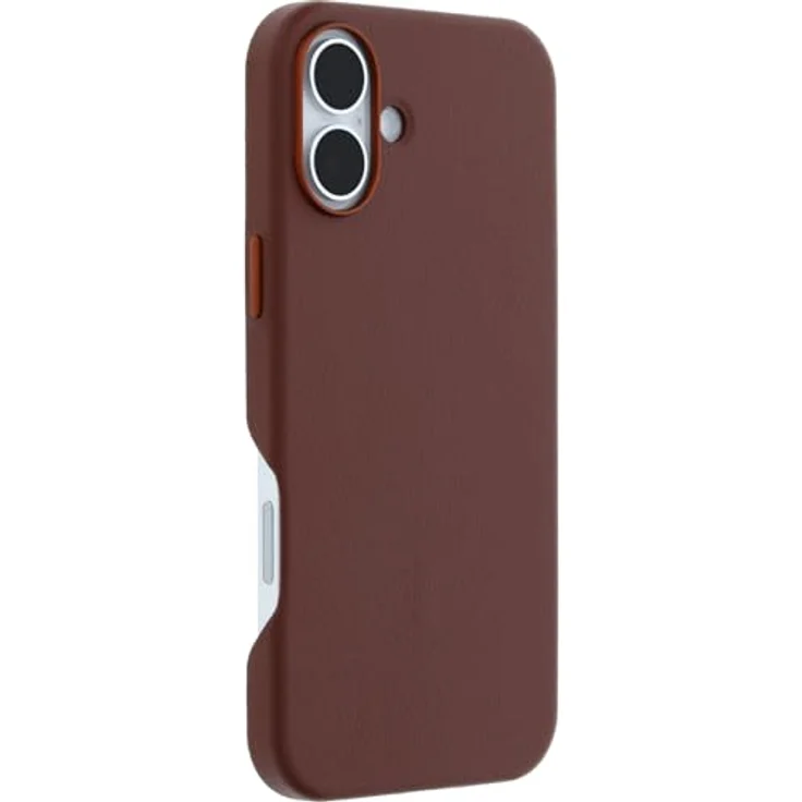 OtterBox Symmetry Series Cactus Leather MagSafe Hülle für iPhone 16 Plus, stoßfest, sturzsicher, Braun – Bild 4